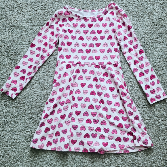 Floral and Heart Patterned Girls Dress Bundle - Picture 5 of 6